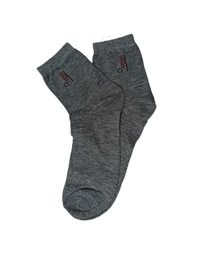 Men Mix Half Length  Cotton   Socks, Mix Color Pack Set Of 10 Pair - Free, 10