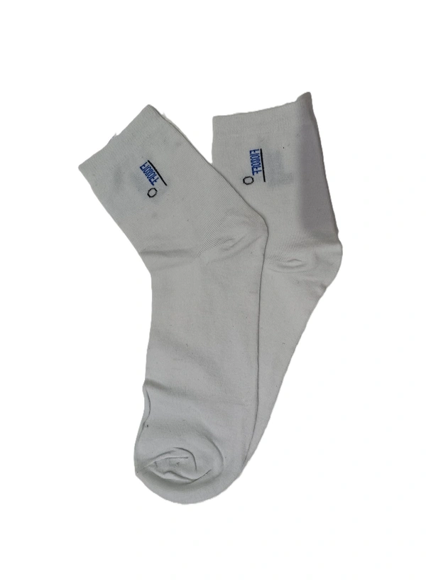 Men Mix Half Length  Cotton   Socks, Mix Color Pack Set Of 10 Pair - Free, 10
