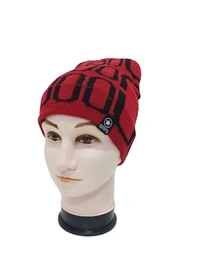 Men Half Beanie Woolen Cap With  Furr Mix Color Pack Only - Half Beanie, 6