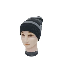 Men Half Beanie Woolen Cap With  Furr Mix Color Pack Only - Half Beanie, 6