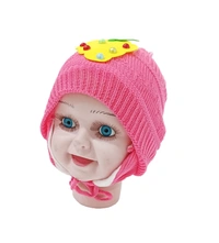 Kids Woolen Caps With Inside Furr Color-Mix Color And Mix Print Pack - For Kids, 6