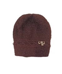 Girls And Ladies Woolen Winter Caps Color-Mix Color Pack Only - Free, 6