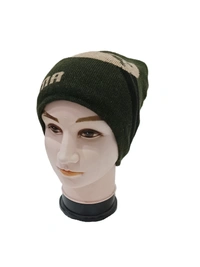 Men Half Beanie Woolen Cap With Furr Mix Color Pack Only - Half Beanie, 6