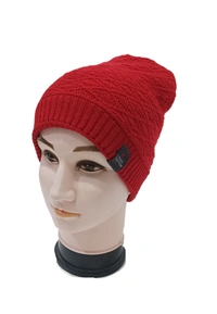 Men Half Beanie Cap With Inside Furr Mix Color Pack Only - Half Beanie, 6