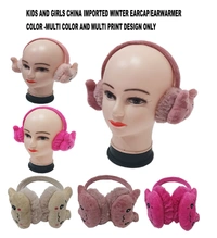 Kids And Girls China Imported Winter Earcap/Earwarmer Color -Multi Color And Multi Print Design Only - For Kids, 6