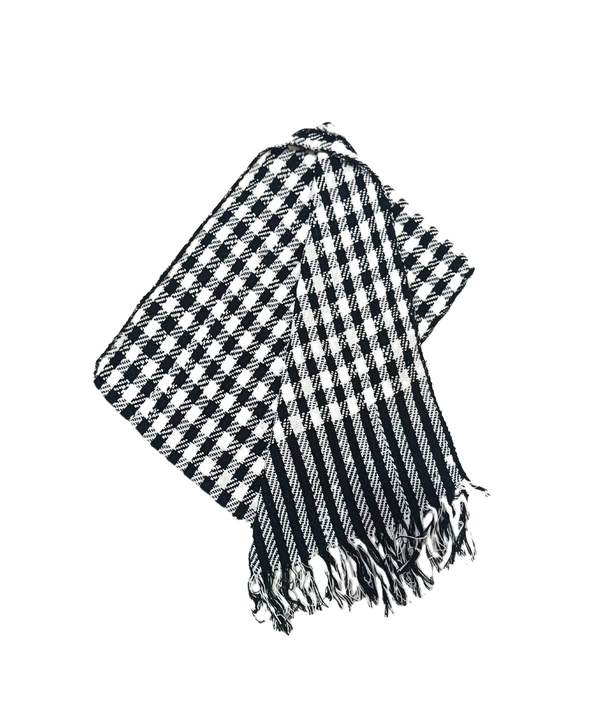 Mens Woolen Winter Muffler Color-Mix Color Pack Only - Free, 6