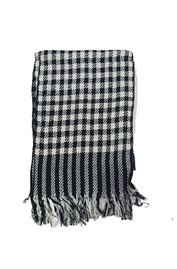 Mens Woolen Winter Muffler Color-Mix Color Pack Only - Free, 6