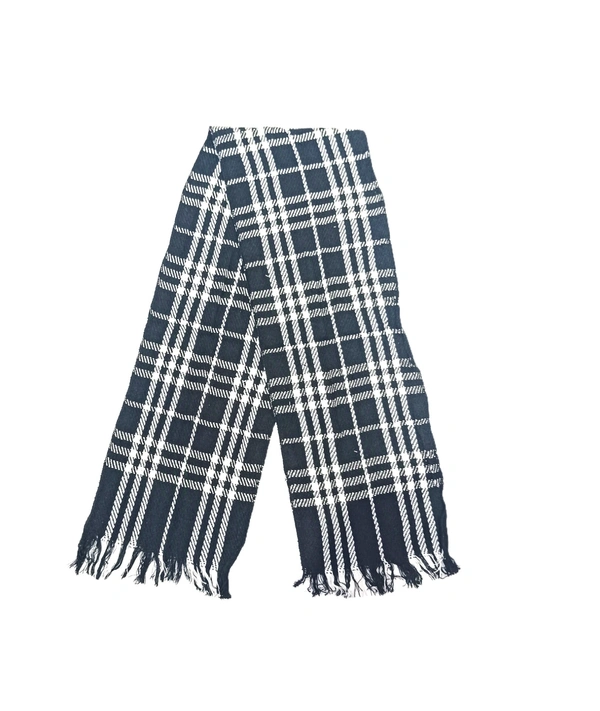 Mens Woolen Winter Muffler Color-Mix Color Pack Only - Free, 6