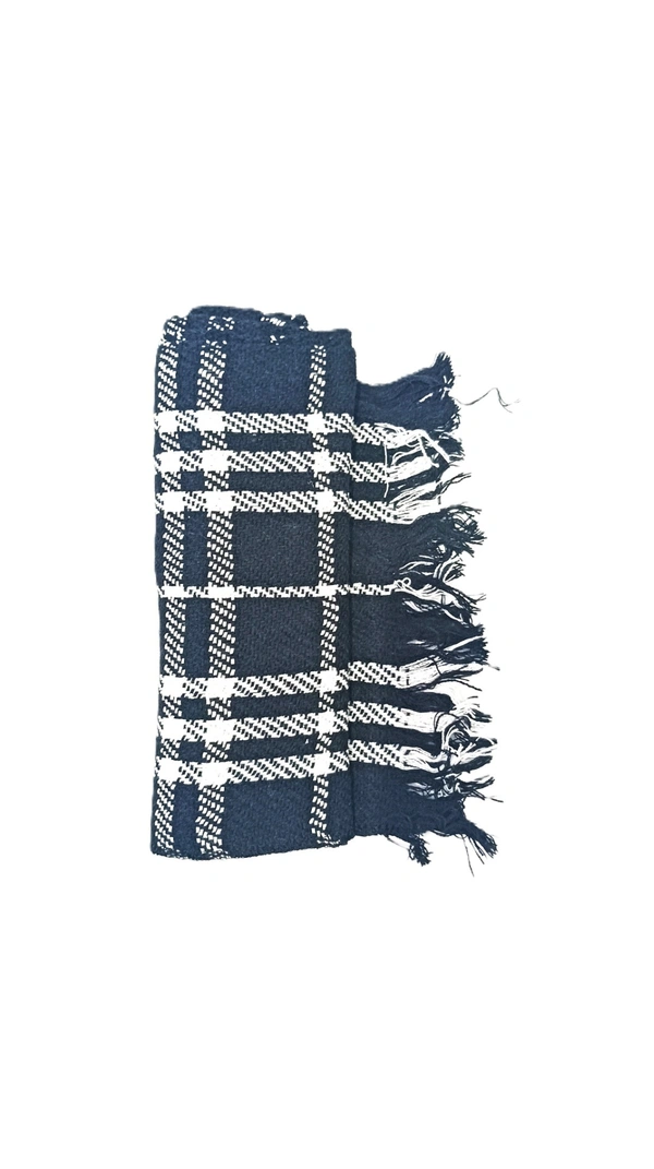 Mens Woolen Winter Muffler Color-Mix Color Pack Only - Free, 6
