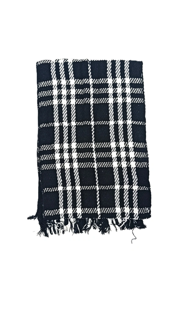 Mens Woolen Winter Muffler Color-Mix Color Pack Only - Free, 6