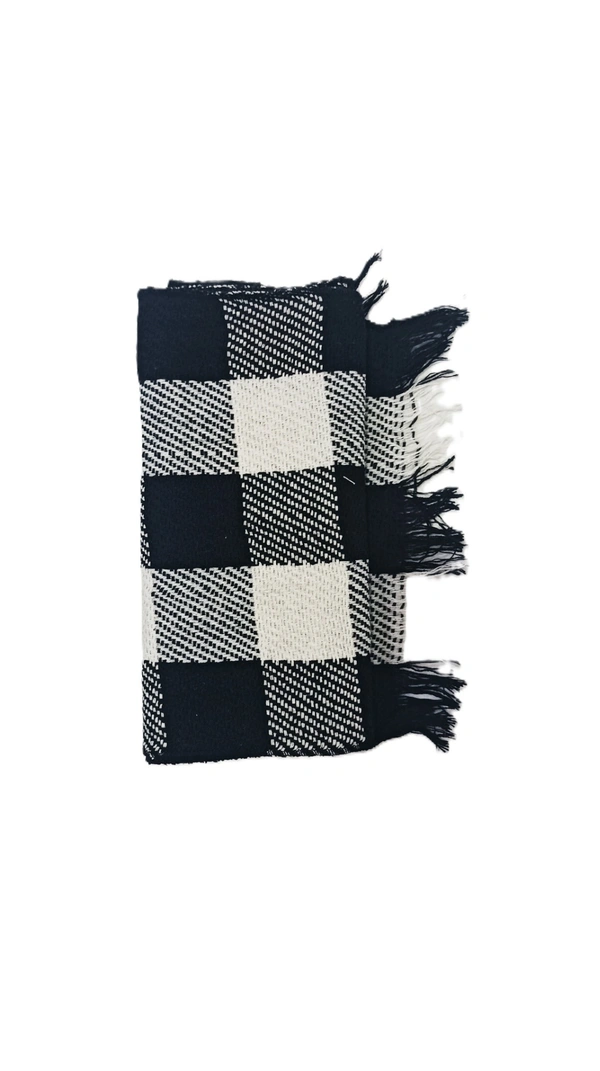 Mens Woolen Winter Muffler Color-Mix Color Pack Only - Free, 6