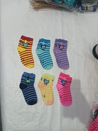 Kids China Imported Mix Color Mix Design Printed Cotton Socks - Kids, 12