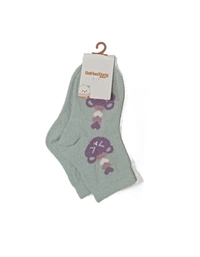 Kids China Imported Mix Color Mix Design Printed Cotton Socks - Kids, 12