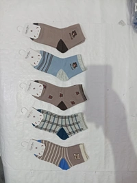 Kids China Imported Mix Color Mix Design Printed Cotton Socks - Kids, 12