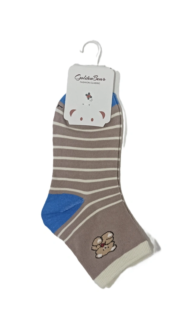 Kids China Imported Mix Color Mix Design Printed Cotton Socks - Kids, 12
