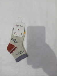 Kids China Imported Mix Color Mix Design Printed Cotton Socks - Kids, 12