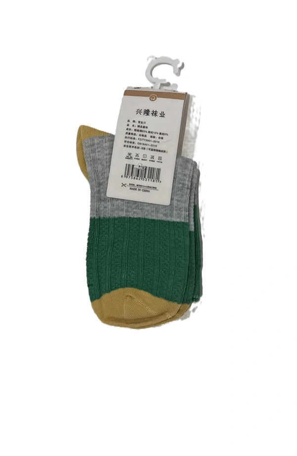 Kids China Imported Mix Color Mix Design Printed Cotton Socks - Kids, 12