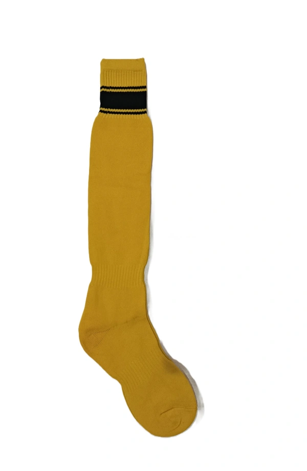 Mens Football Socks Yellow Color Pack Of 6 Pairs - Free, 6