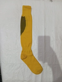 Mens Football Socks Yellow Color Pack Of 6 Pairs - Free, 6