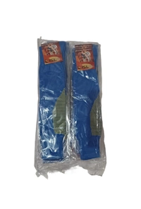 Mens Football Socks Blue Color Pack Of 6 Pairs - Free, 6
