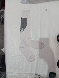 Mens Football Socks White Color Pack Of 6 Pairs - Free, 6