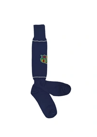 Mens Football Socks Blue  Color Pack Of 6 Pairs - Free, 6