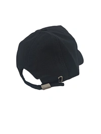 Mens Indian Flaxi Fit Rubber Printed Logo Caps Color - Black Color Pack Fitting - Buckle - Free, 6