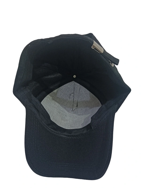 Mens Indian Flaxi Fit Rubber Printed Logo Caps Color - Black Color Pack Fitting - Buckle - Free, 6