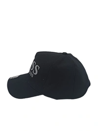 Mens Indian Flaxi Fit Rubber Printed Logo Caps Color - Black Color Pack Fitting - Buckle - Free, 6