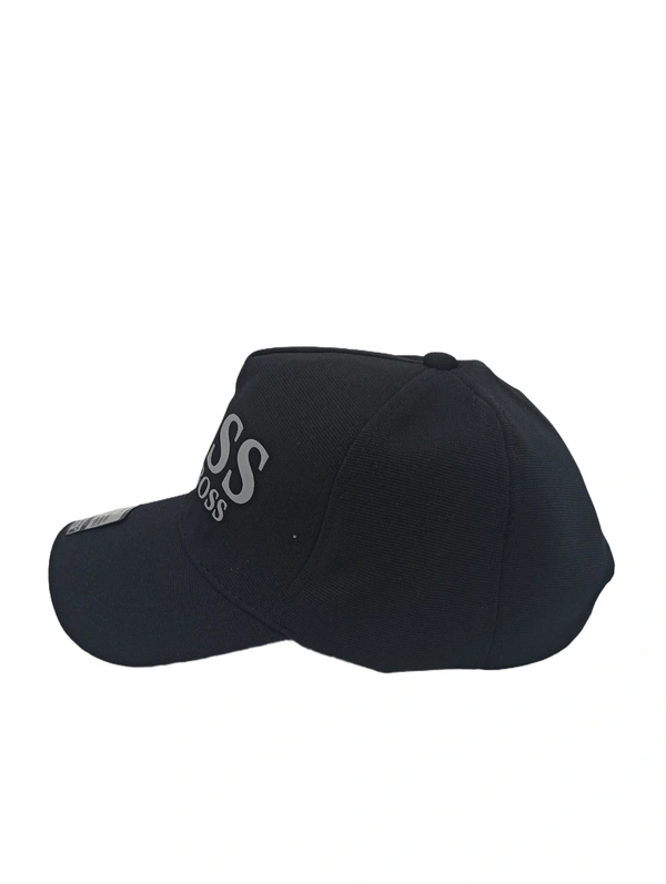 Mens Indian Flaxi Fit Rubber Printed Logo Caps Color - Black Color Pack Fitting - Buckle - Free, 6