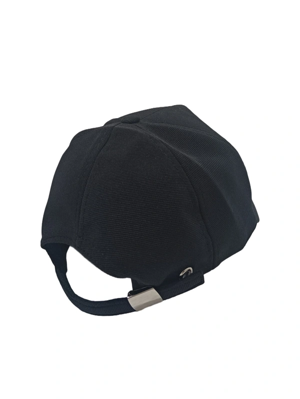 Mens Indian Flaxi Fit Rubber Printed Logo Caps Color - Black Color Pack Fitting - Buckle - Free, 6