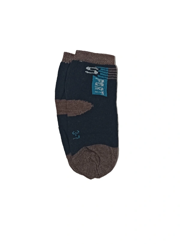 Kids Cotton Mix Color Mix Printed Socks Size 03-07 - 03-07 Years, 12