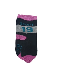 Kids Cotton Mix Color Mix Printed Socks Size 07-13 - 07-13 Years, 12