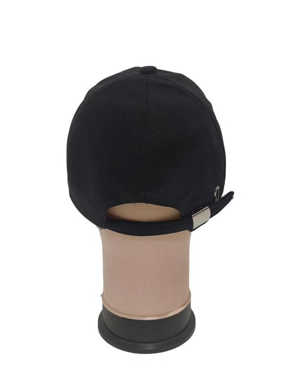 Mens Embrodary Indian Flaxi Fit Material Cap Black Colur Pack Fitting Steel Buckle - Free, 6