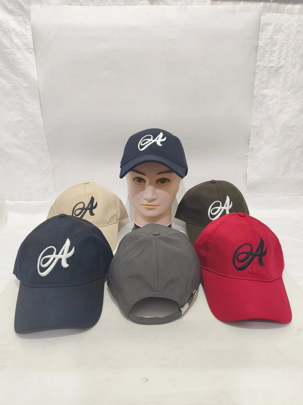 Mens Embroidered Parashute Material Mix Color Cap - Free, 6