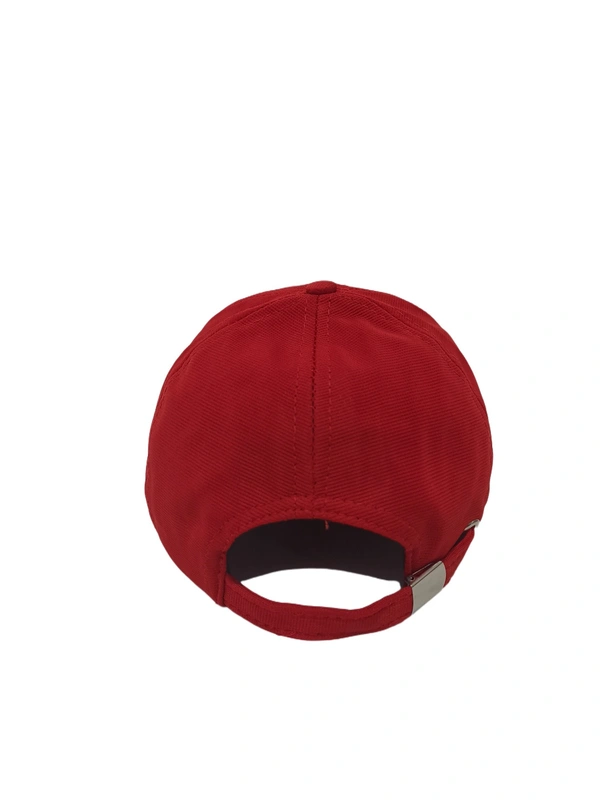 Mens Embroidered Flaxi Fit Meterial Red Color Cap - Free, 6