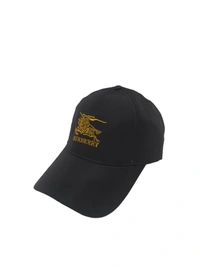 Mens Embroidered Parashut Material Black Color Cap - Free, 6