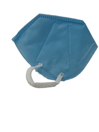 BIJKART MEN'S AND WOMEN MIX COLOR WOOVEN MATERIAL  180 GSM  5 LAYER N 95 MASK - MEDIUM, 50