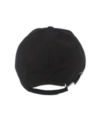 Mens Branding Logo Parashute Material Black Color Cap - Free, 6