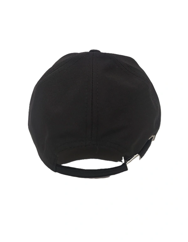 Mens Branding Logo Parashute Material Black Color Cap - Free, 6