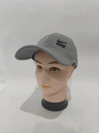 Mens Rubber Printed Flaxi Fit Material Mix Color Cap - Free, 6
