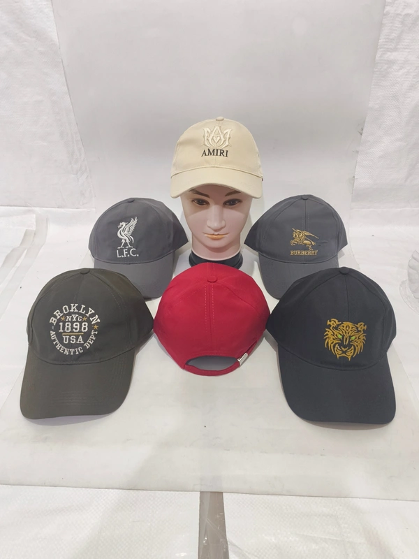 Mens Embroidered Parashute  Meterial Mix Color Cap - Free, 6
