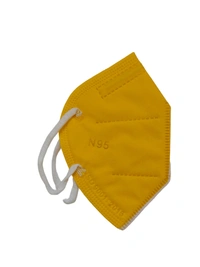 BIJKART MEN'S AND WOMEN MIX COLOR WOOVEN MATERIAL  220 GSM  5 LAYER N 95 MASK - MEDIUM, 50
