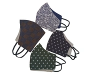 BIJKART MEN AND WOMEN MIX COLOR  COTTON MATERIAL  MASK FOR BOYS AND GIRLS  - MEDIUM, 25