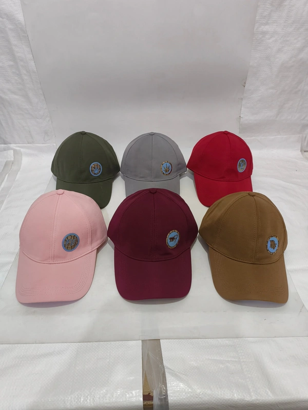 Mens Branding Logo Flaxi Fit Material Mix Color Cap - Free, 6