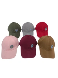 Mens Branding Logo Flaxi Fit Material Mix Color Cap - Free, 6