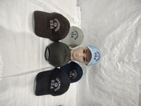 Mens Embroidered Cotton Material Mix Color Cap - Free, 6