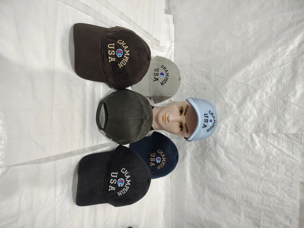 Mens Embroidered Cotton Material Mix Color Cap - Free, 6