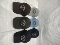 Mens Embroidered Cotton Material Mix Color Cap - Free, 6
