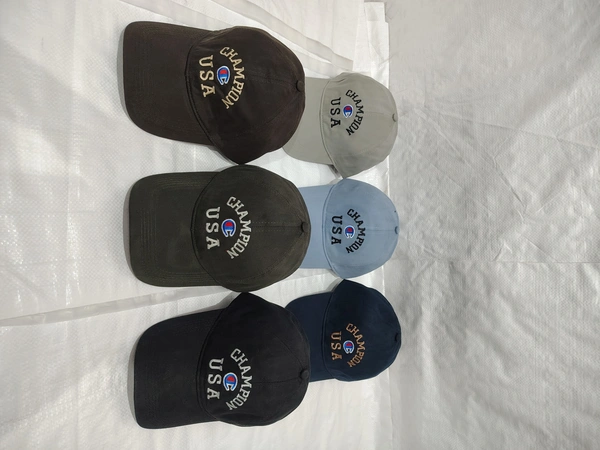 Mens Embroidered Cotton Material Mix Color Cap - Free, 6